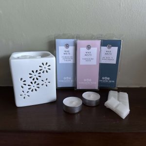 Wax Melt Burner Gift Set - Square Ceramic